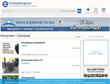 Tablet Screenshot of karlstadtorget.se